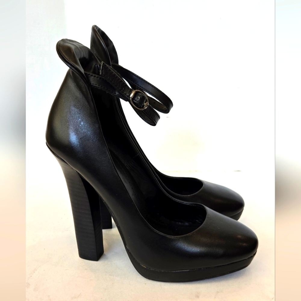 Leon Max Chic Black Women's Heels